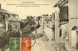 Guerre 1914-1918. - Thann. - Rue Neuve bombardée par les Allemands